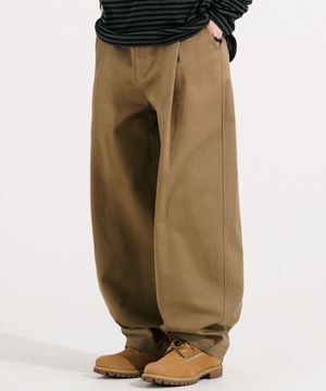 치노 벌룬 와이드 팬츠 베이지 MMLP6858