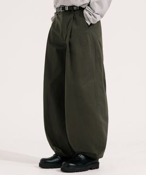 치노 벌룬 와이드 팬츠 카키 MMLP6858