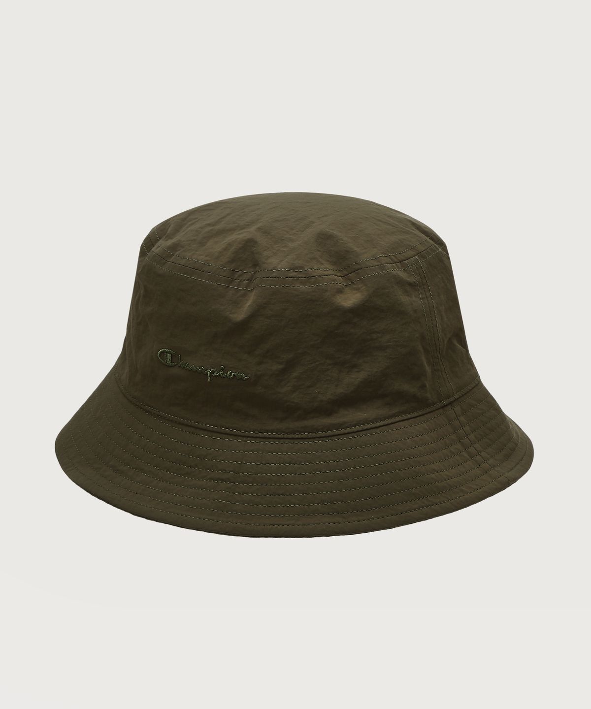챔피온(CHAMPION) 나일론 플리스 리버시블 버킷햇 Normal Khaki