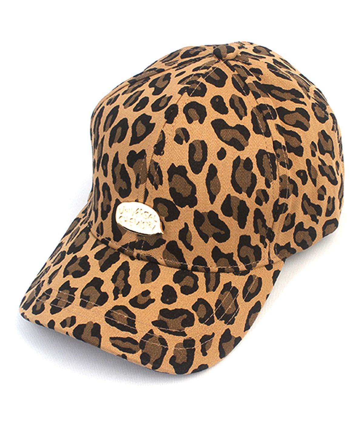 유니버셜 케미스트리(UNIVERSAL CHEMISTRY) Leopard Bubble Beige Ballcap 레오파드볼캡