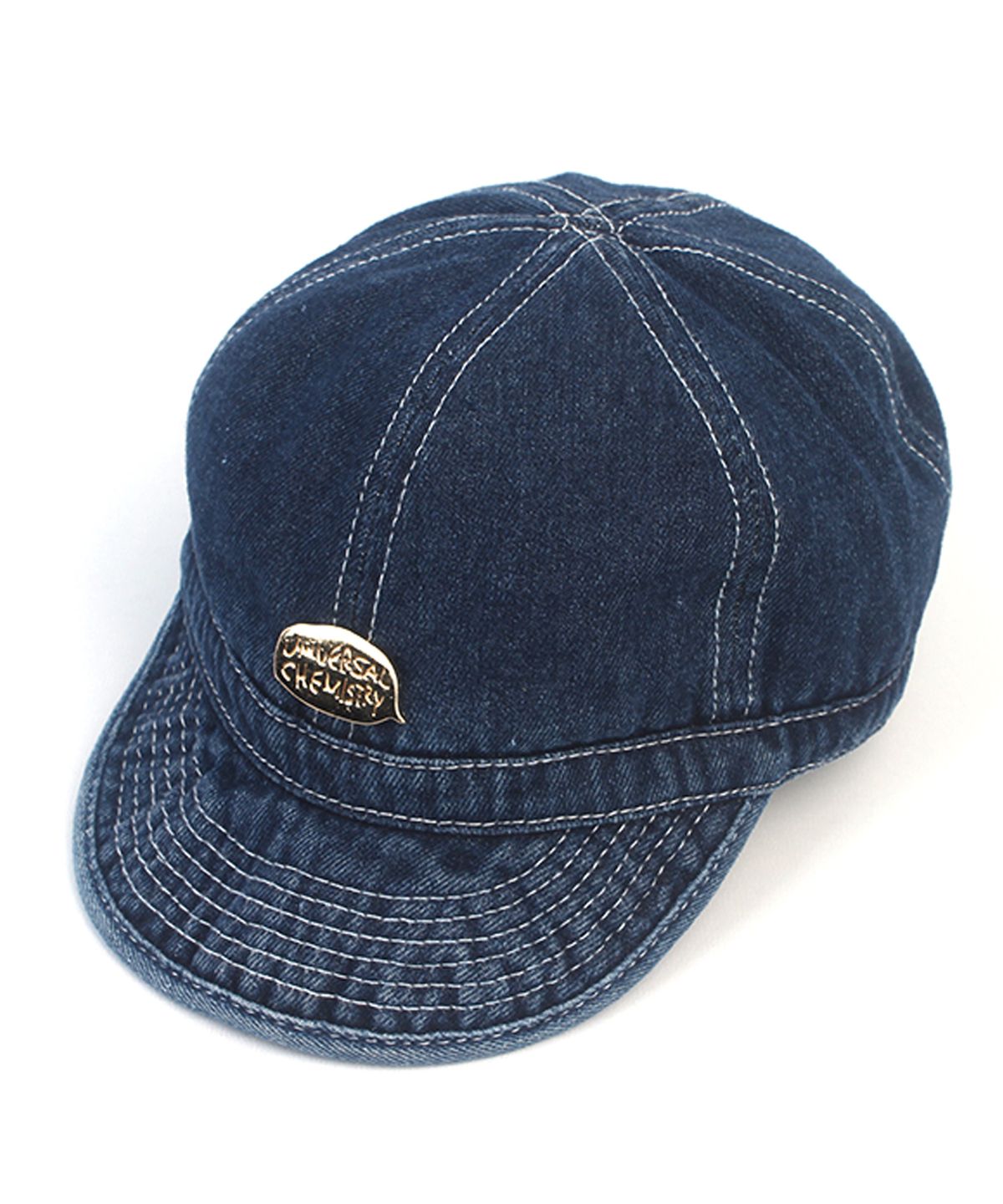 유니버셜 케미스트리(UNIVERSAL CHEMISTRY) Washing Denim Bike Cap 데님바이크캡