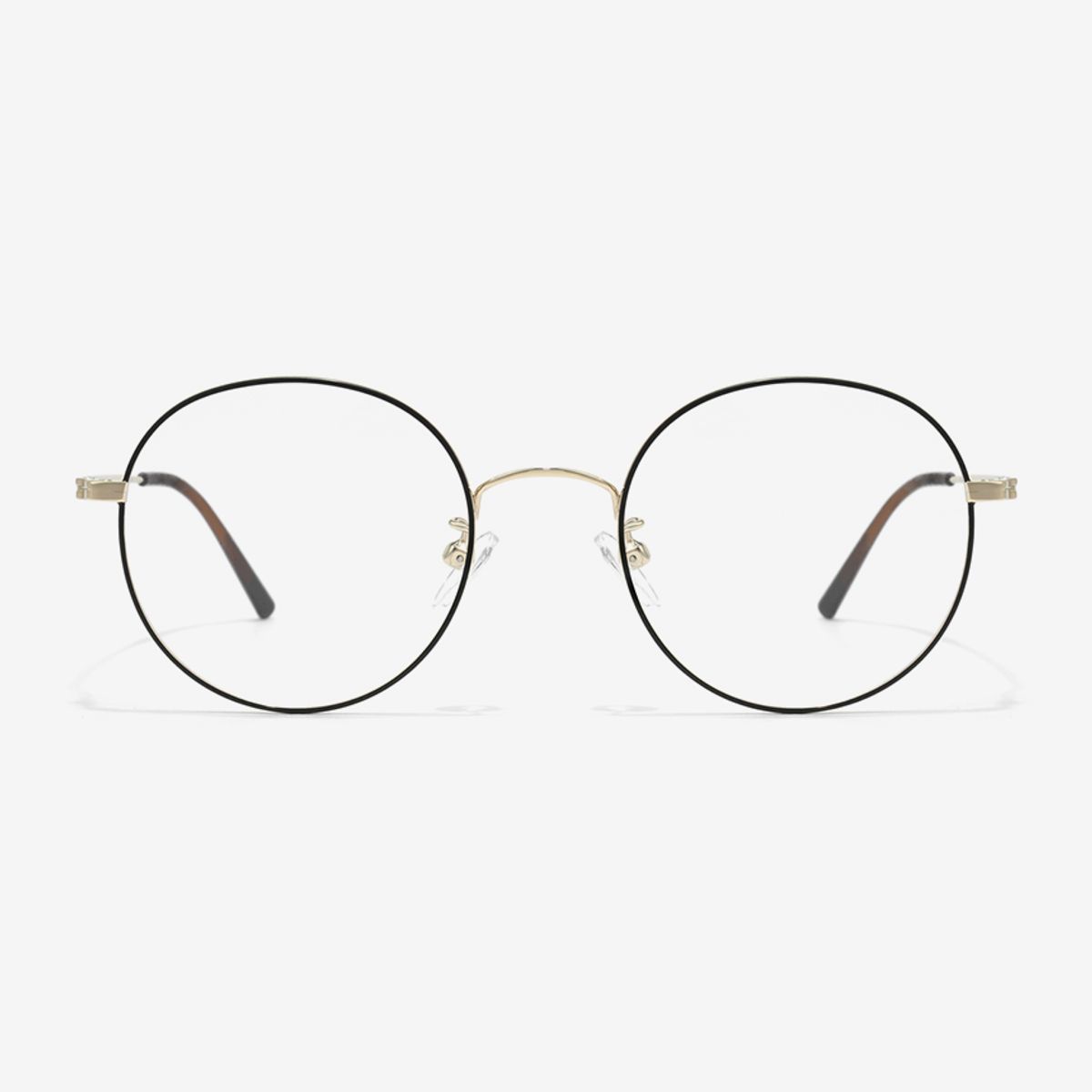 스타일워크(STYLEWORK) 매트 블랙 & 골드 메탈 STYLE10 M MBK/GD 50mm 스타일워크 안경테