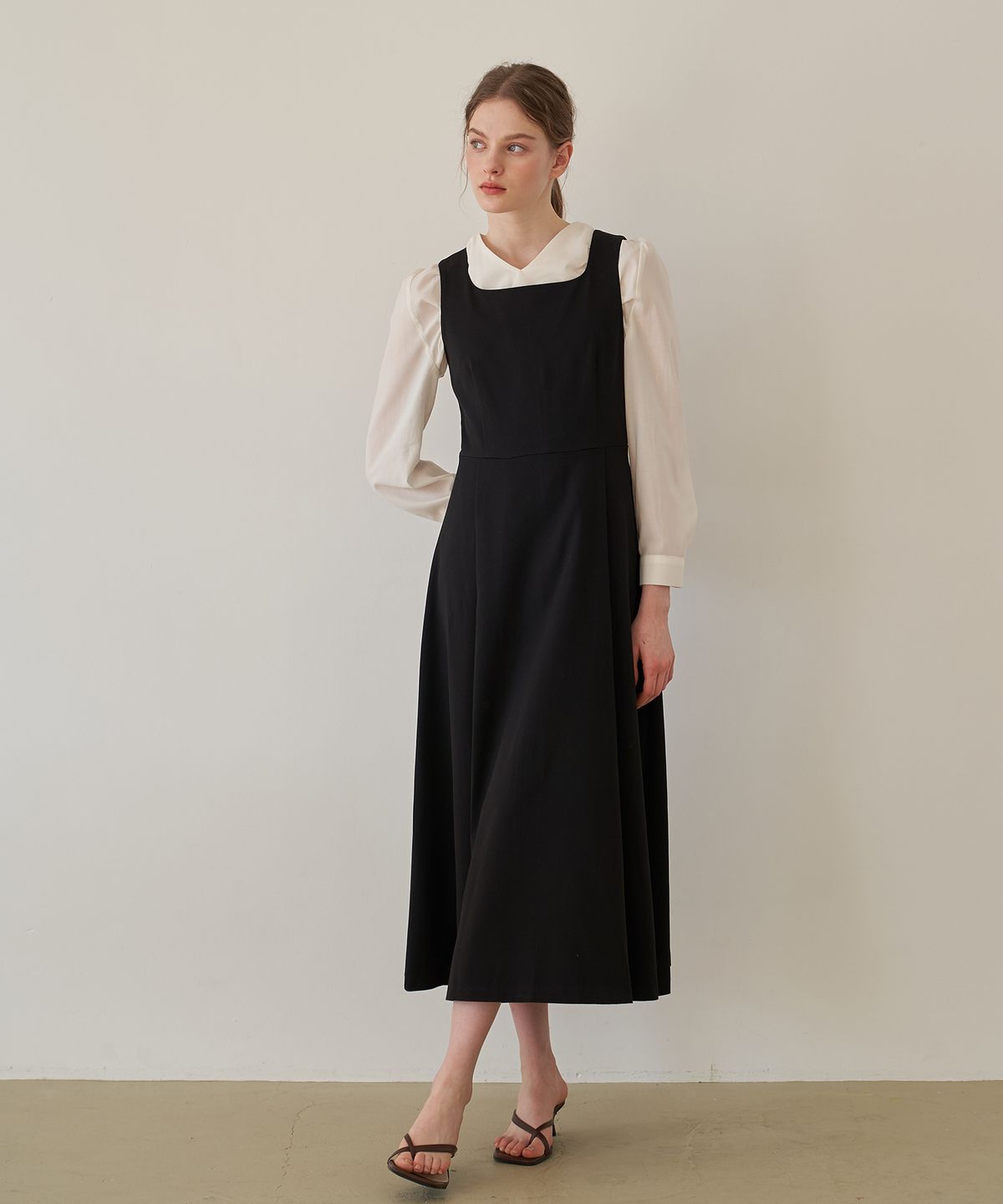 플로브(FLOVE) SOFT BOL DRESS (BK)
