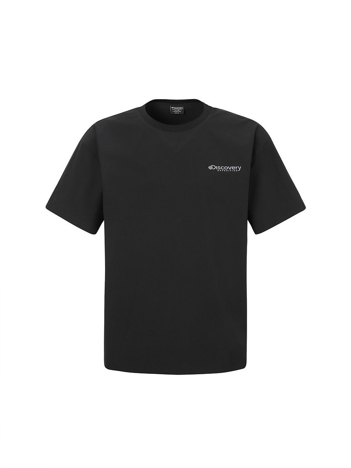 디스커버리 익스페디션(DISCOVERY EXPEDITION) 프레시벤트 우븐 반팔티셔츠 (BLACK)