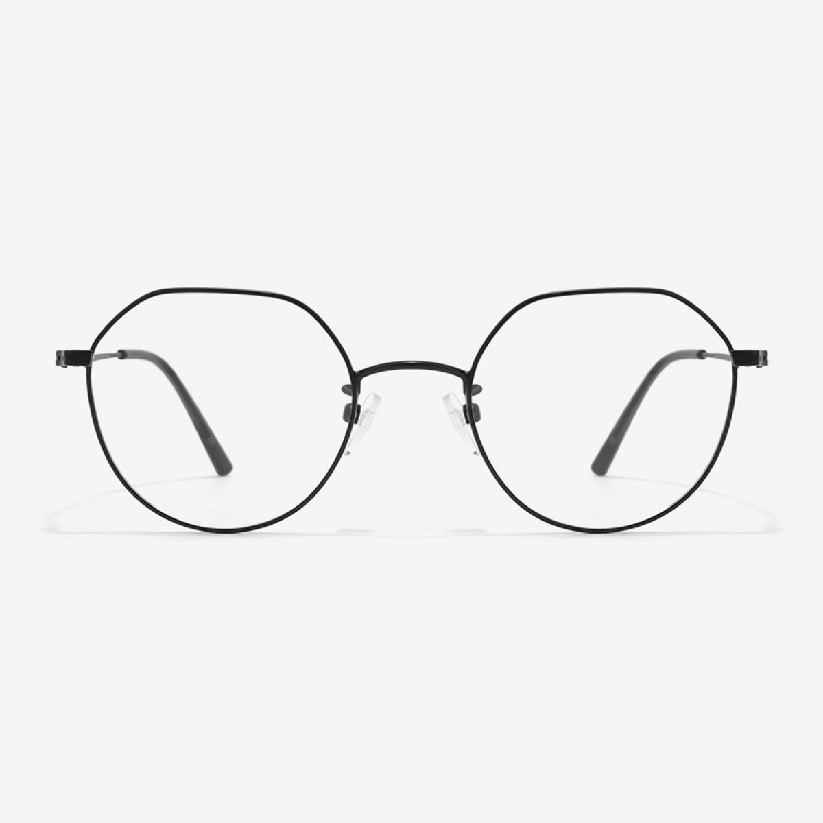 스타일워크(STYLEWORK) 매트 블랙 메탈 STYLE12 M MBK 50mm 스타일워크 안경테