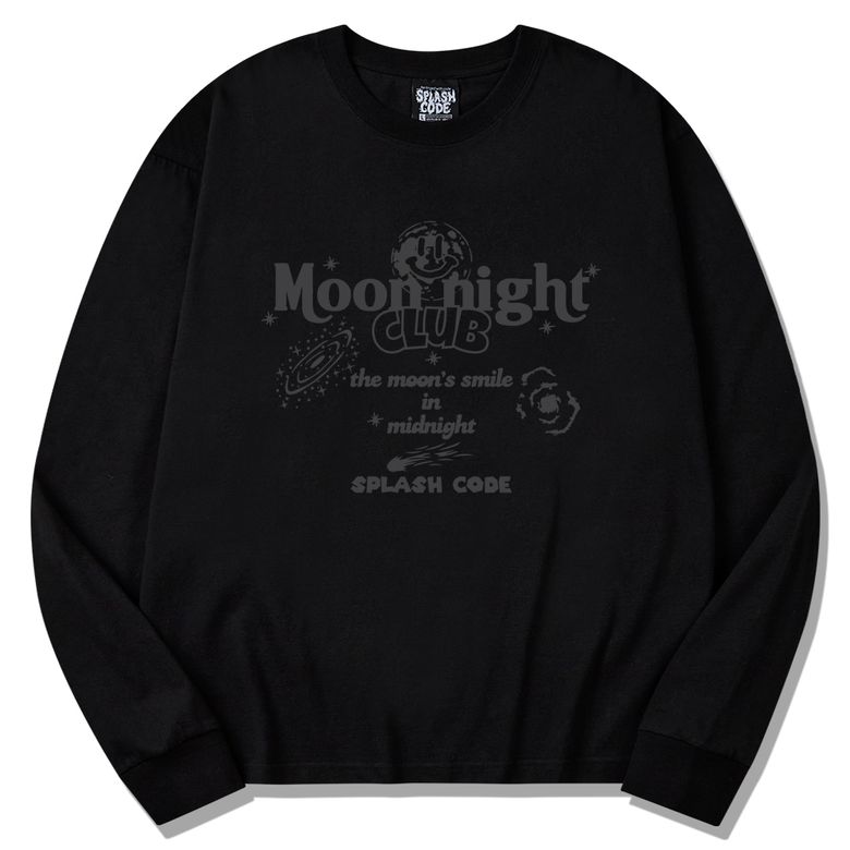 롱슬리브 블랙 - 문 나이트(Moon Night)