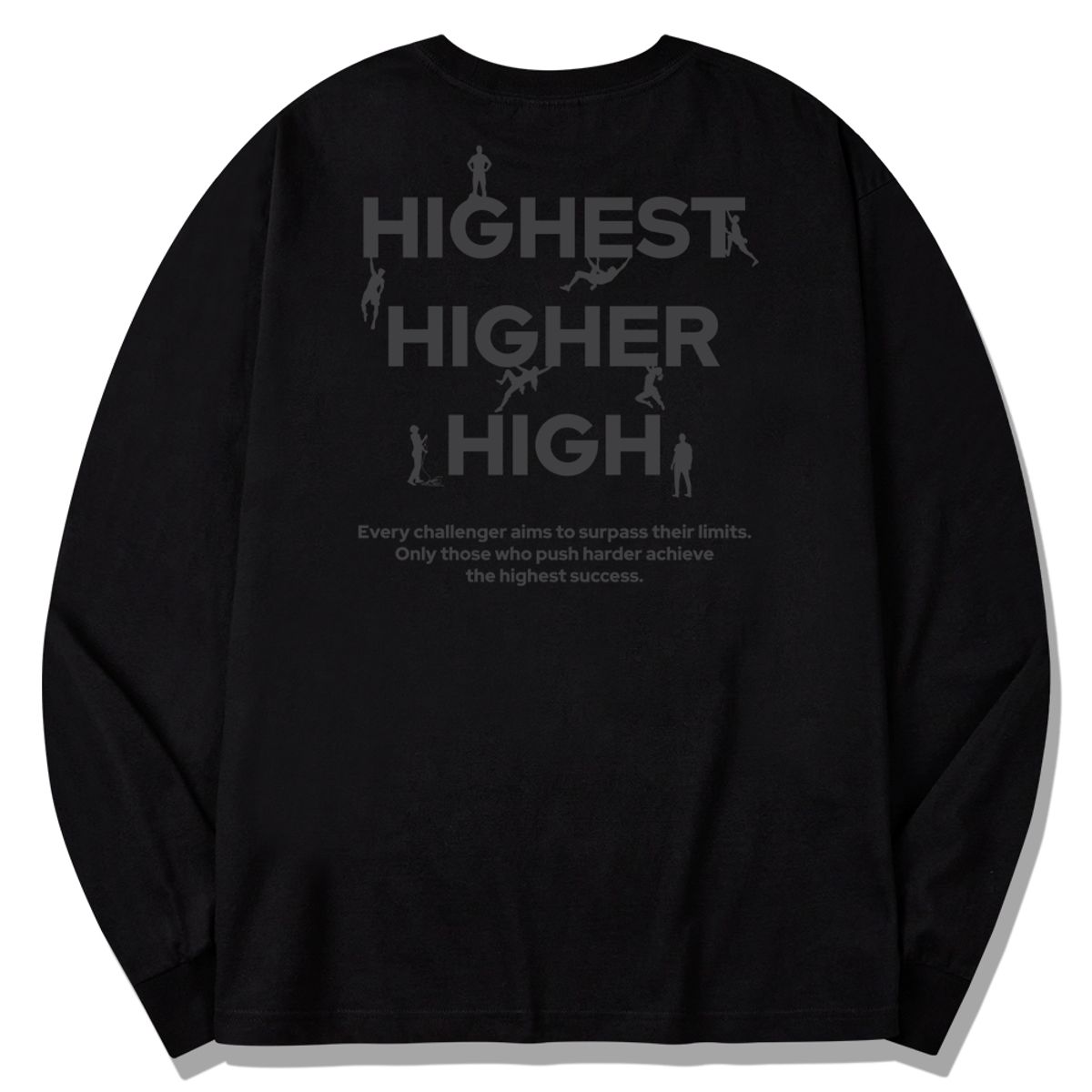 스플래시코드(SPLASHCODE) 롱슬리브 블랙 - 하이어(Higher)