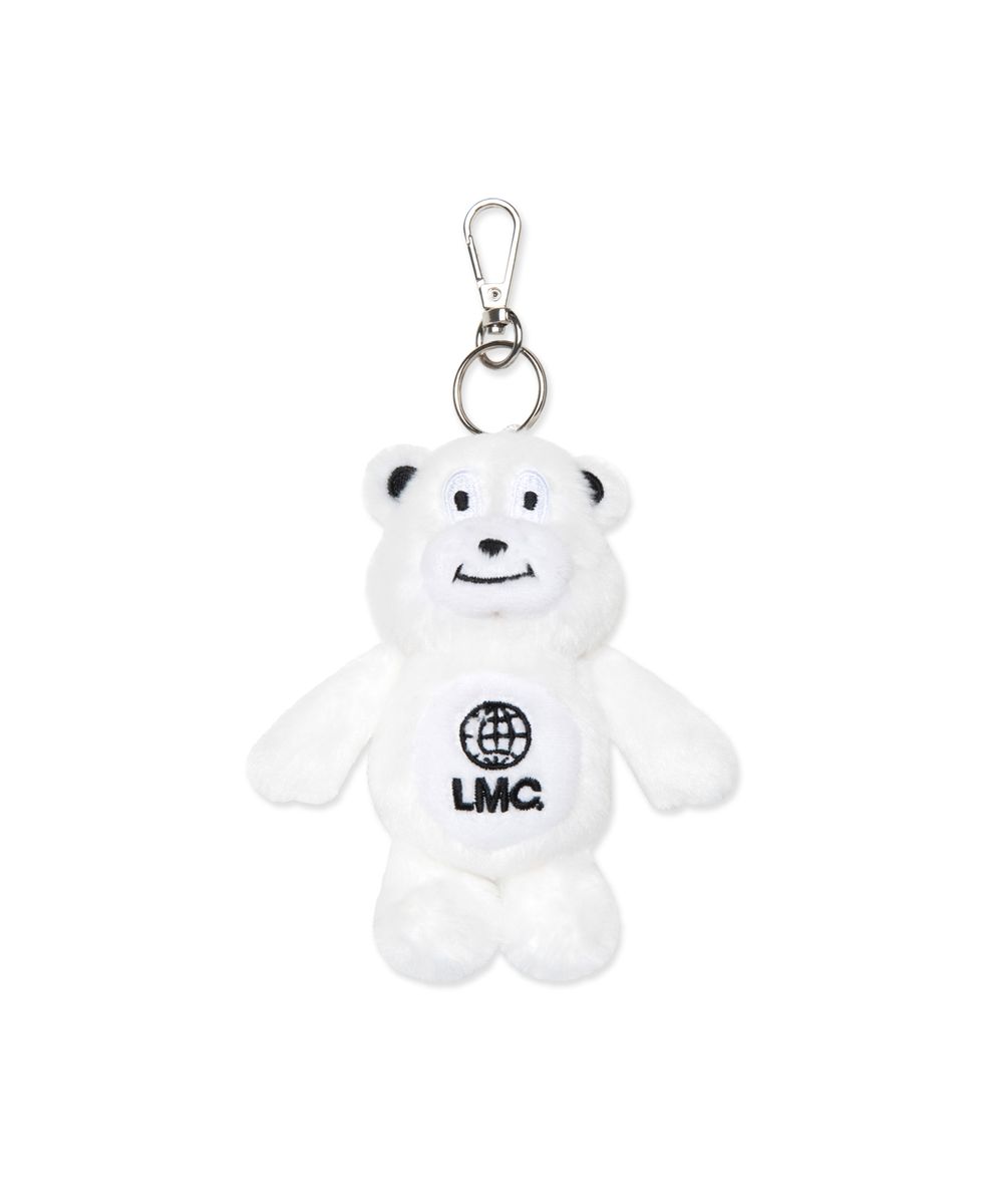 BEAR KEYRING white