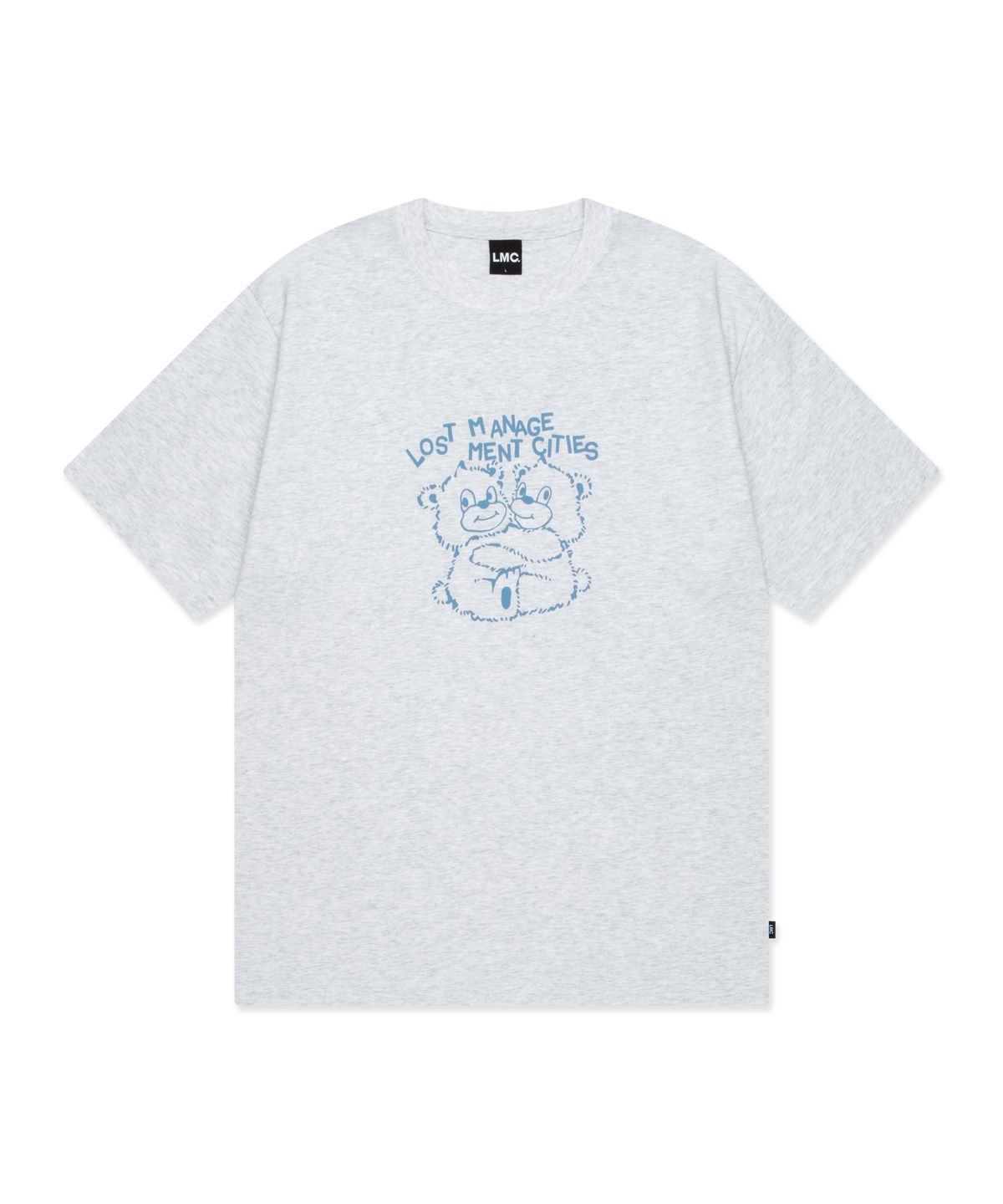 엘엠씨(LMC) HUG BEAR TEE light heather gray