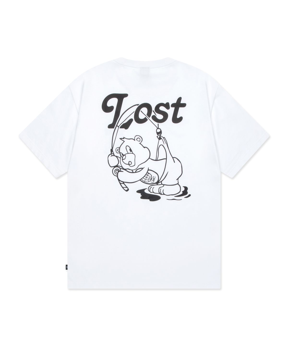 엘엠씨(LMC) FISHING BEAR TEE white
