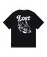 FISHING BEAR TEE black