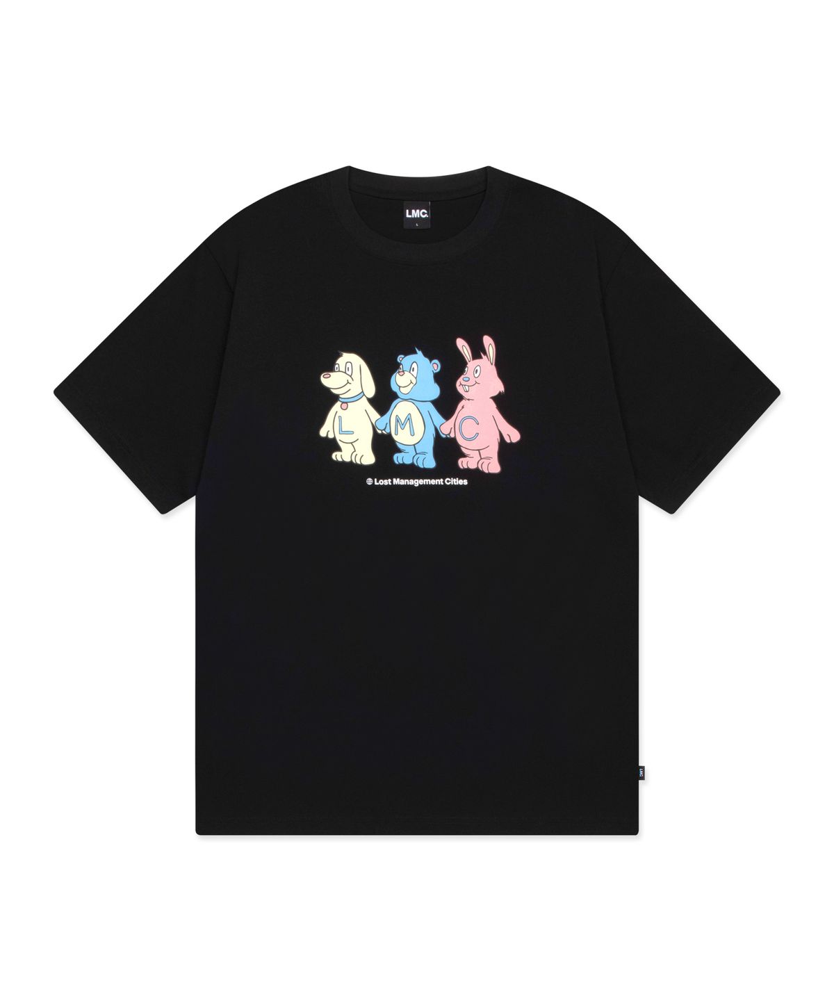 엘엠씨(LMC) BEAR FRIENDS TEE black