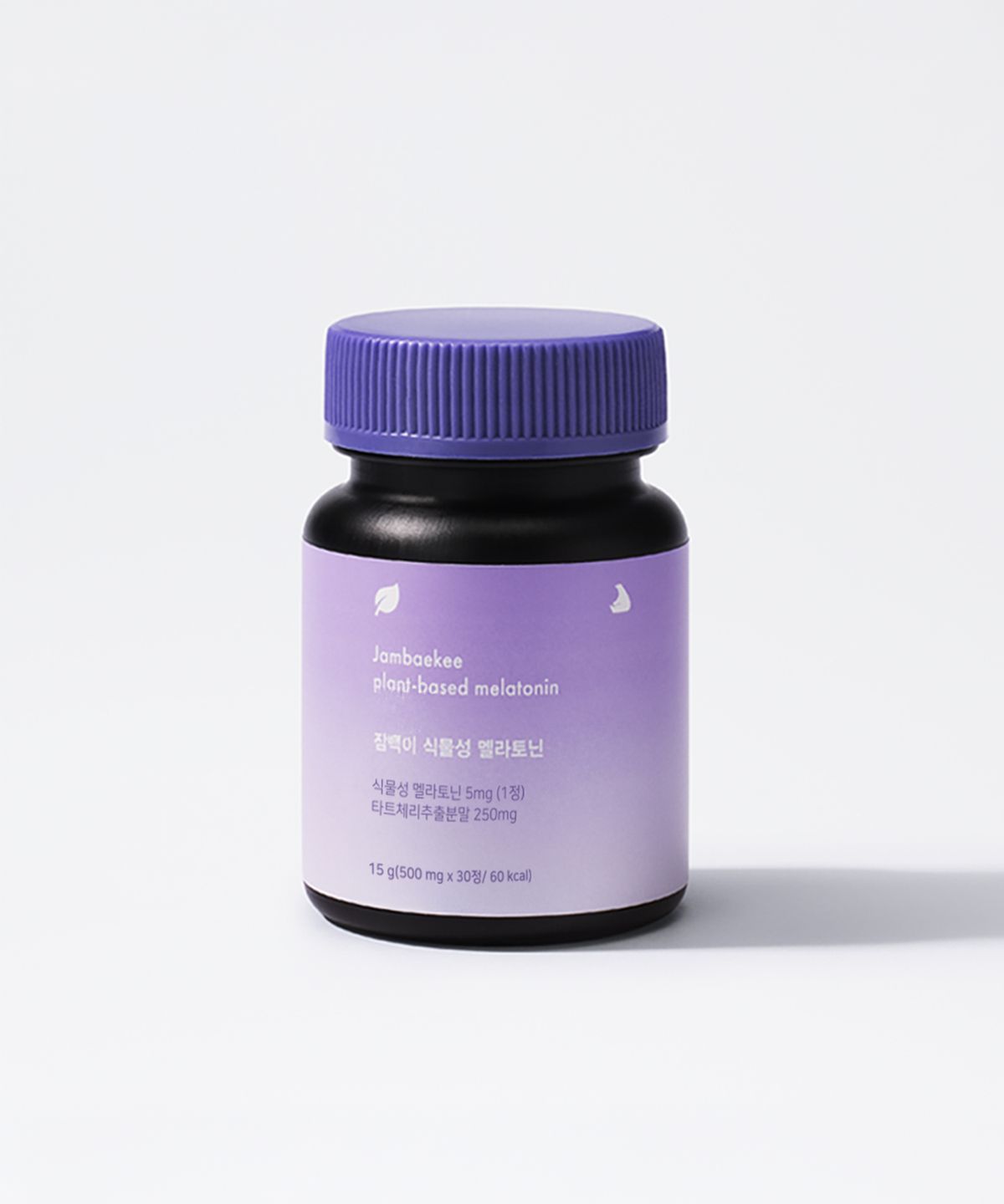 잠백이(JAMBAEKEE) 식물성 멜라토닌 함유 영양제 500mg x 30정