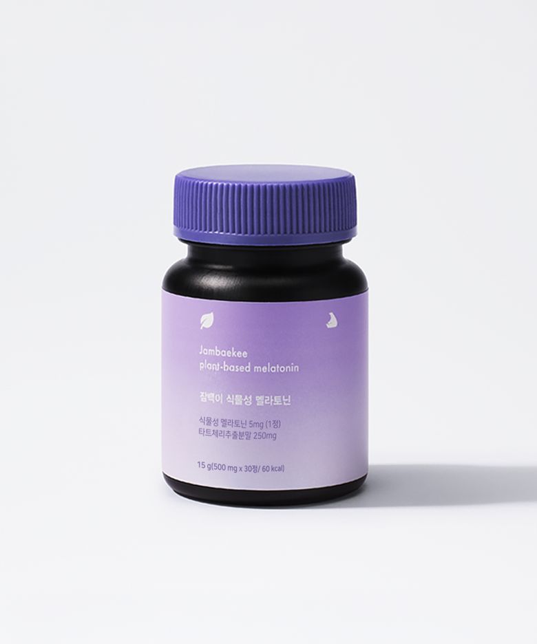 식물성 멜라토닌 함유 영양제 500mg x 30정