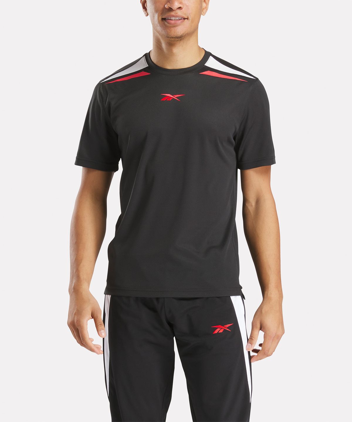리복(REEBOK) Soccer 트레이닝 티셔츠 - 블랙 / 100216499