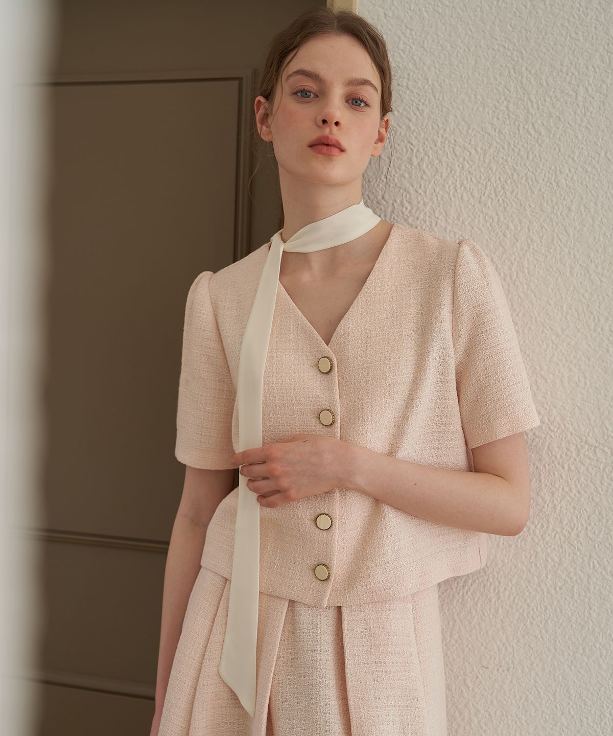 플로브(FLOVE) ROMAN BLOUSE (PB)