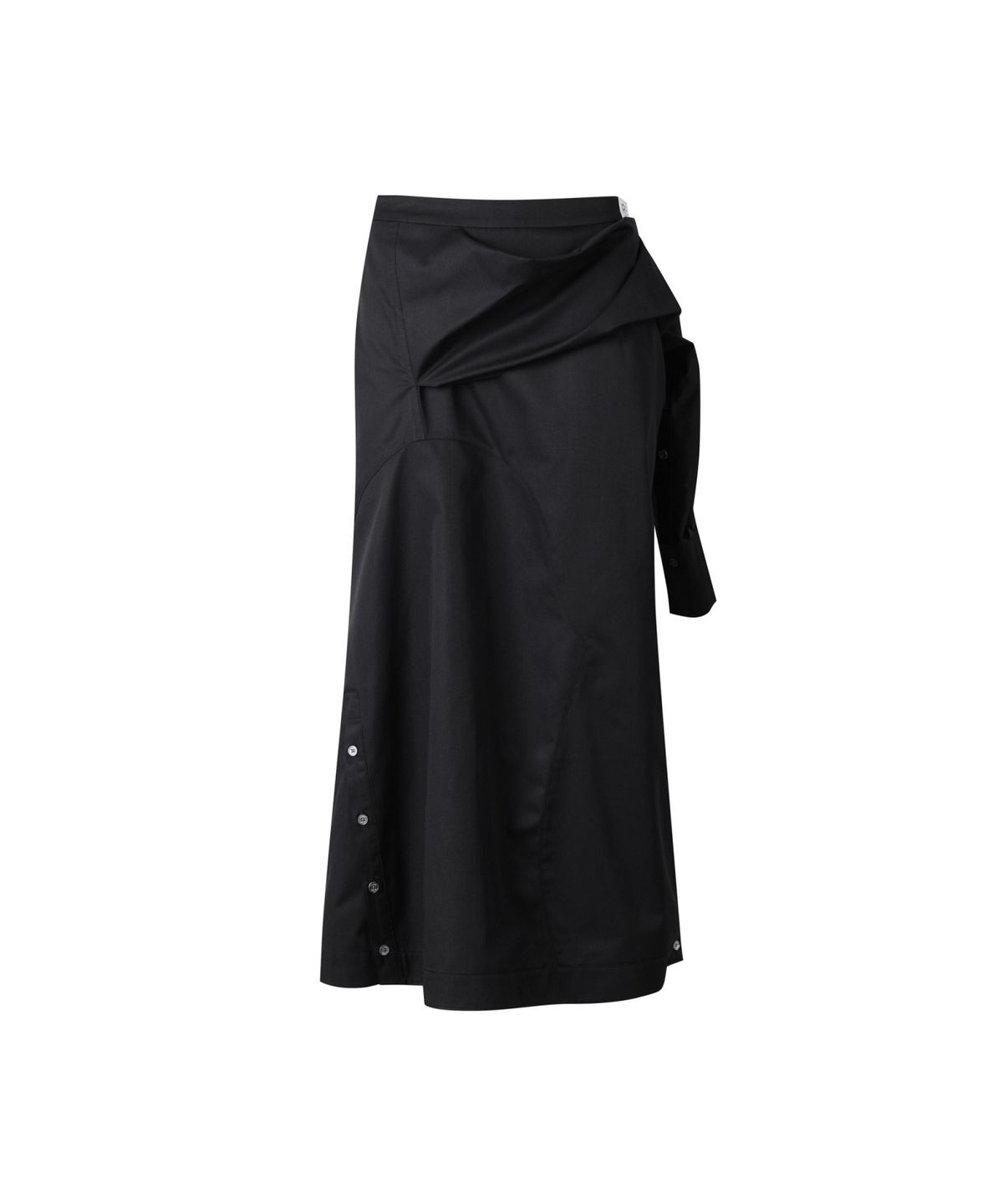 래코드(RECODE) Shirts Mixed Skirt