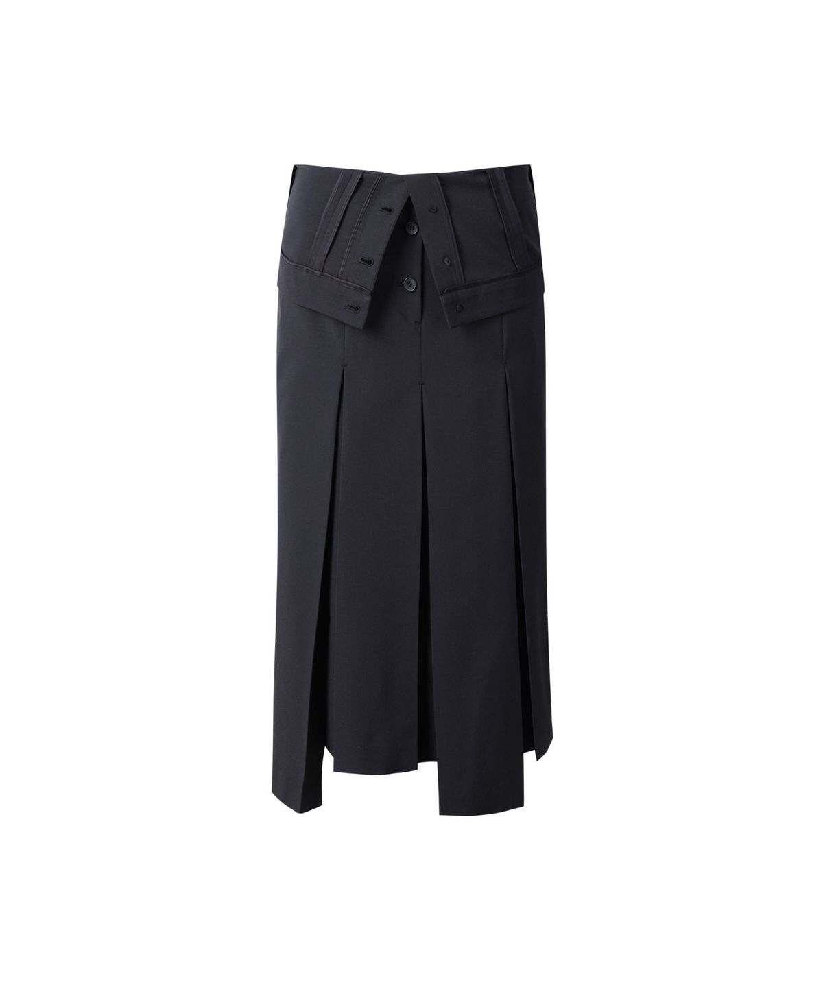 래코드(RECODE) Turnover Waist Skirt