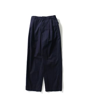코튼 라이트 투턱 팬츠 - 로얄네이비