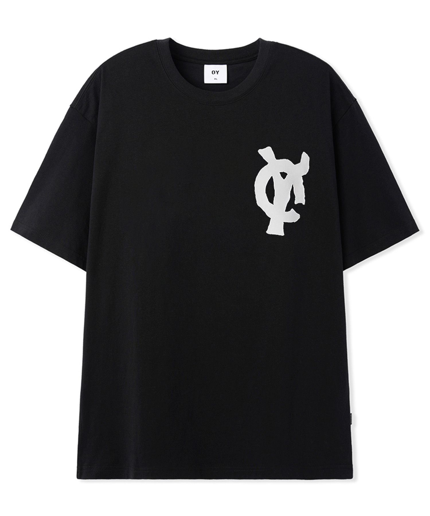 ✰over print✰【新品同様】✰patch shirts black ✰over print✰【新品同様】✰patch shirts black