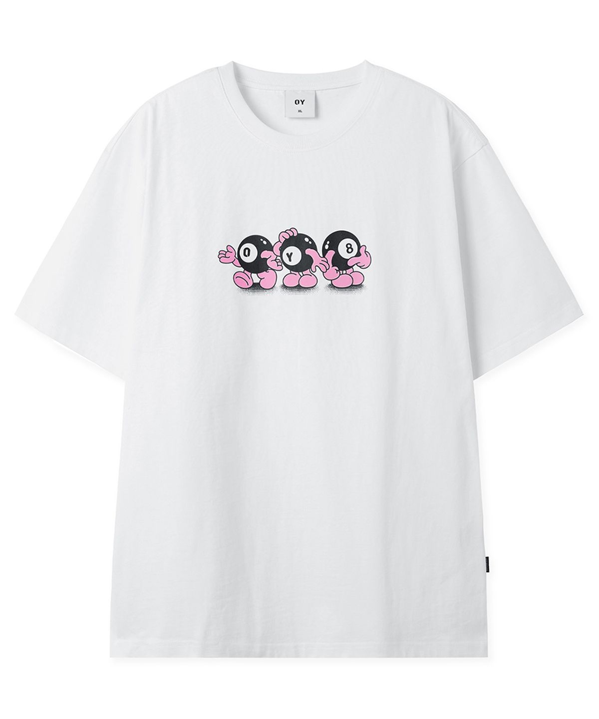 오픈야드(오와이)(OPENYARD(OY)) POOL GAME TEE - WHITE