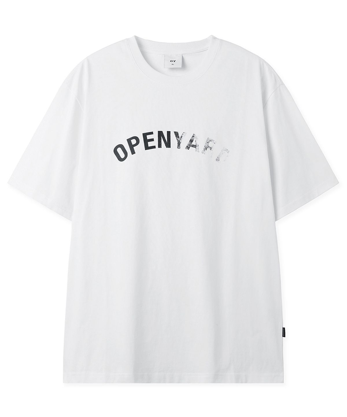 오픈야드(오와이)(OPENYARD(OY)) FADED ARCH TEE - WHITE