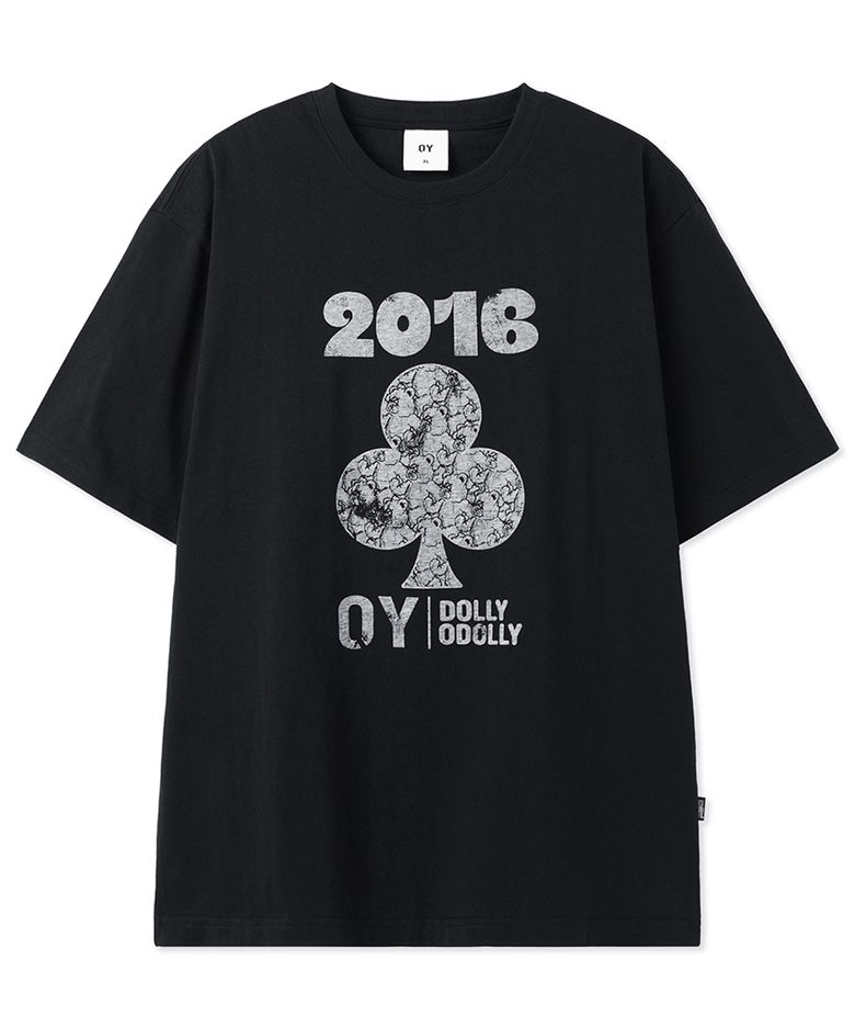CLOVER ODOLLY TEE - BLACK