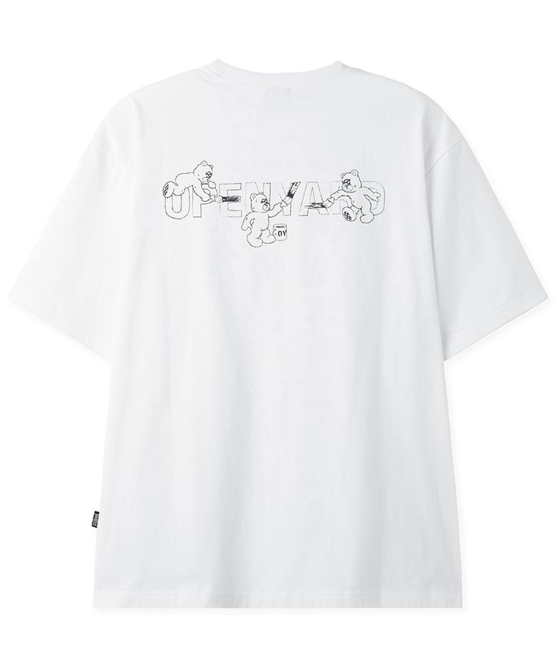 PAINTING ODOLLY TEE - WHITE
