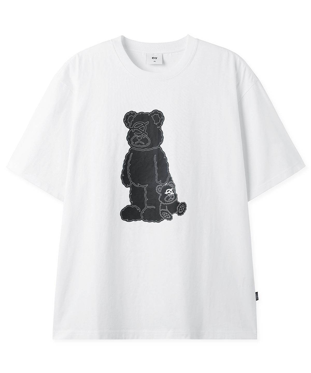 오픈야드(오와이)(OPENYARD(OY)) DOLLY WITH ODOLLY TEE - WHITE