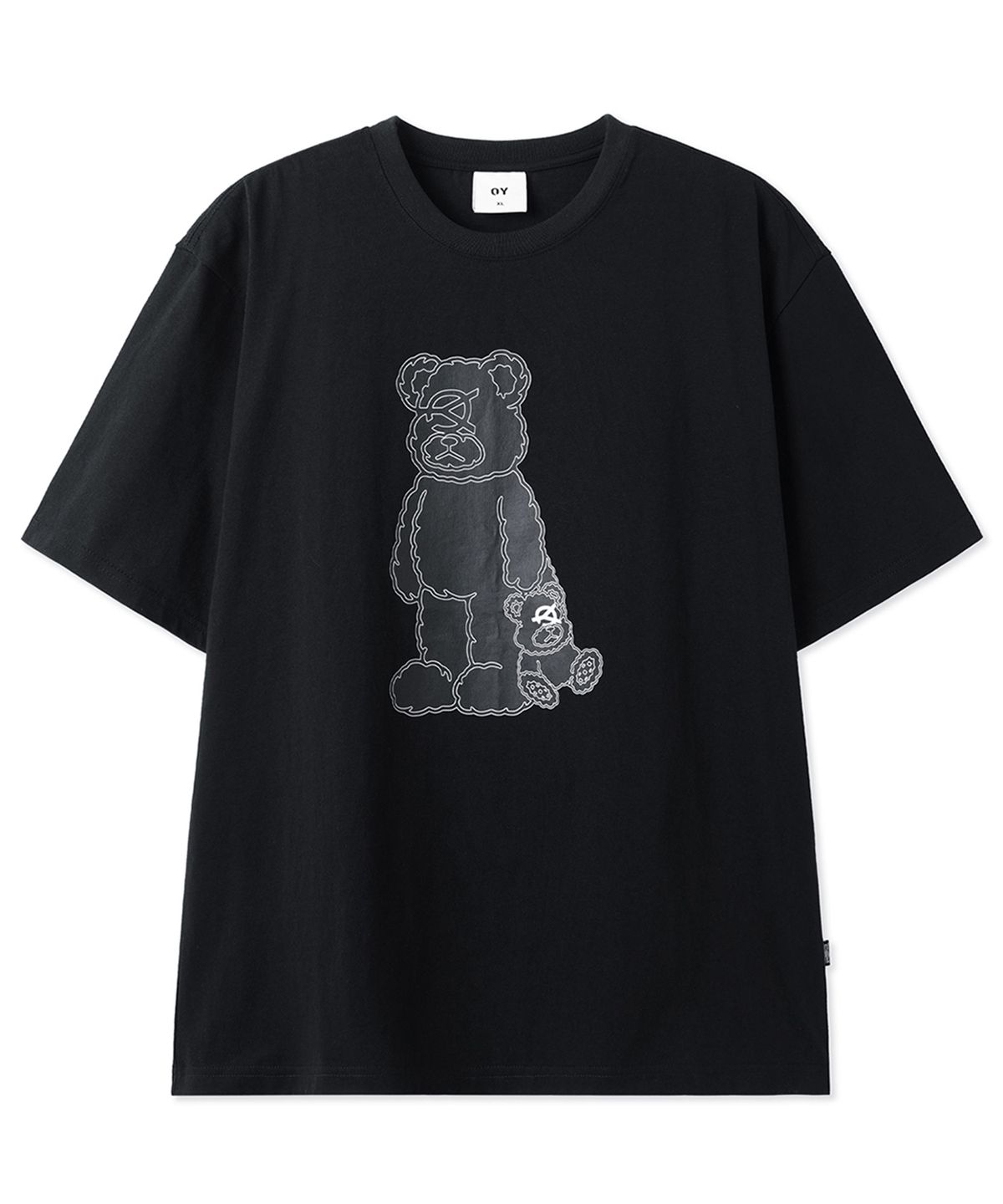 오픈야드(오와이)(OPENYARD(OY)) DOLLY WITH ODOLLY TEE - BLACK