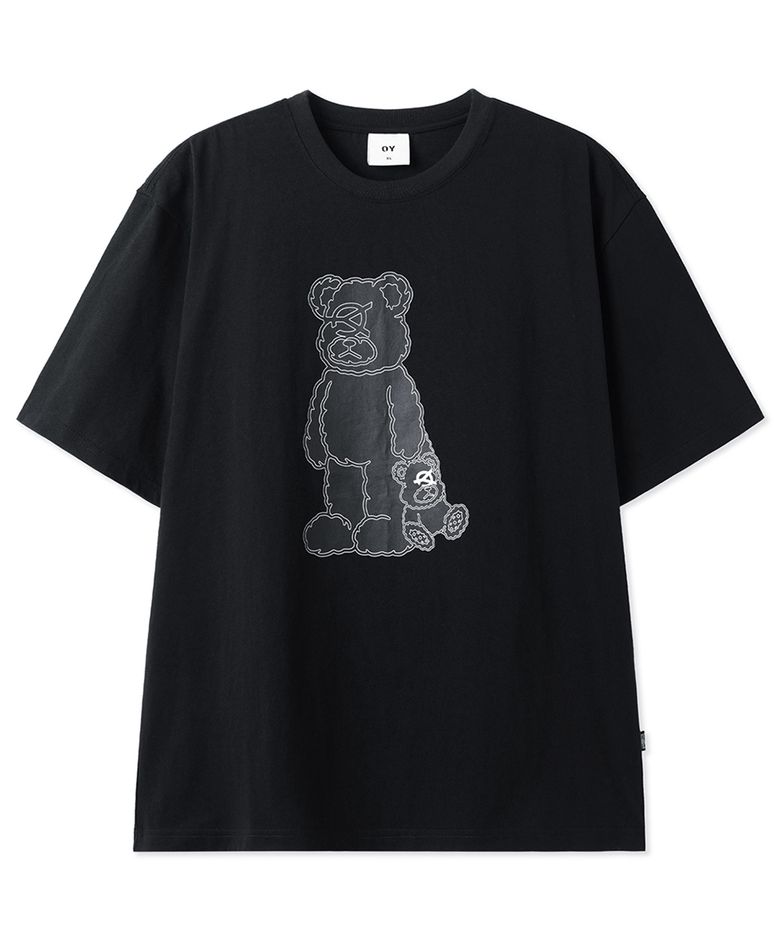 DOLLY WITH ODOLLY TEE - BLACK