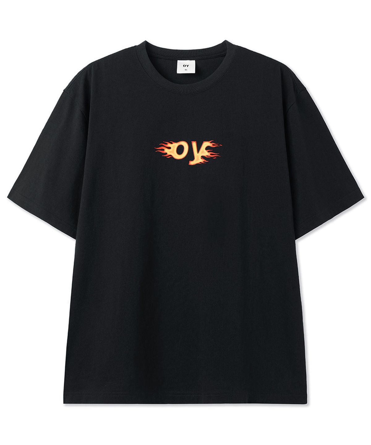 오픈야드(오와이)(OPENYARD(OY)) IGNITE LOGO TEE - BLACK