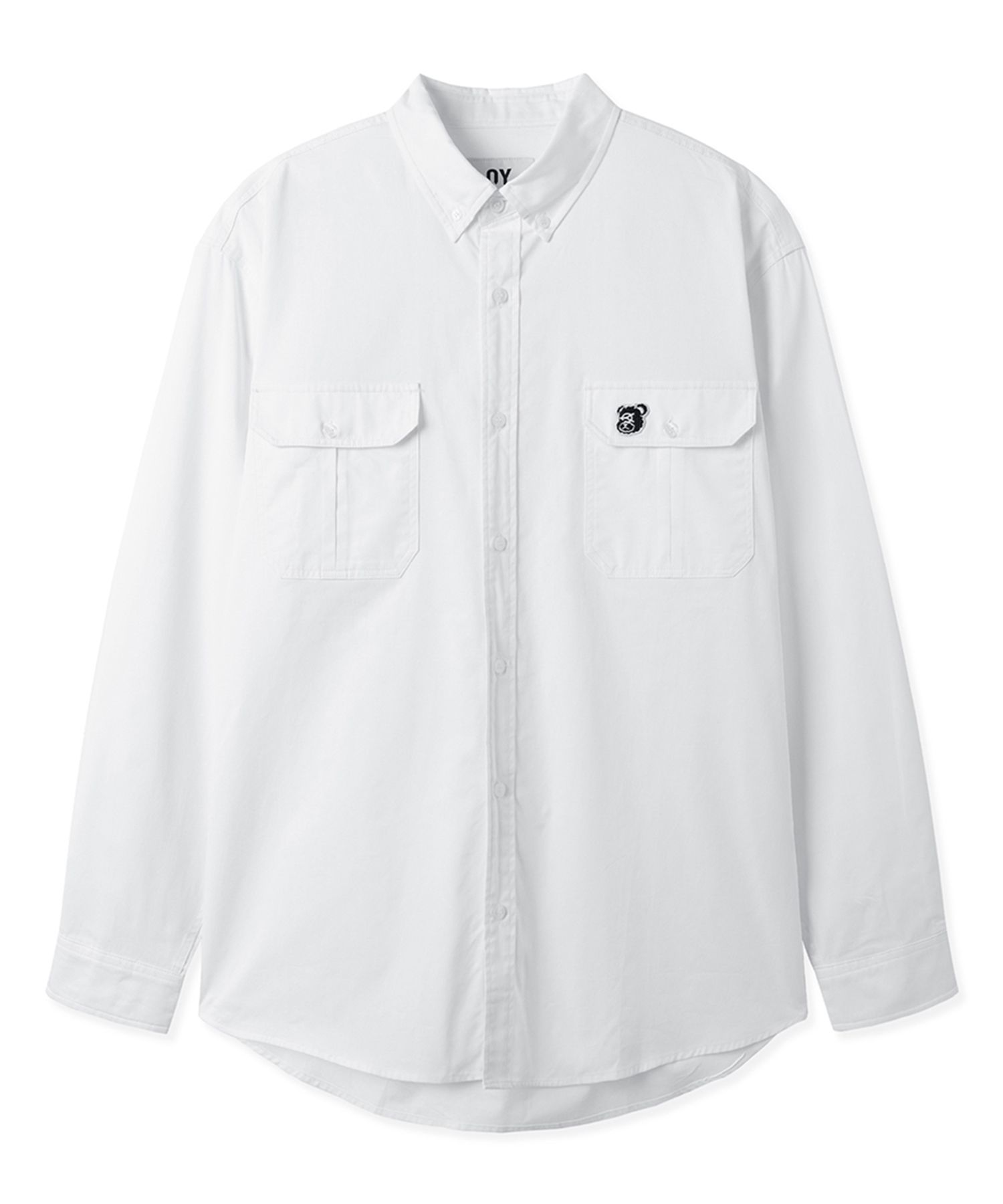 ★OY★DOUBLE POCKET WORK SHIRT - WHITE★正規品/韓国直送料込 MUSINSA | OY DOUBLE POCKET WORK SHIRT - WHITE
