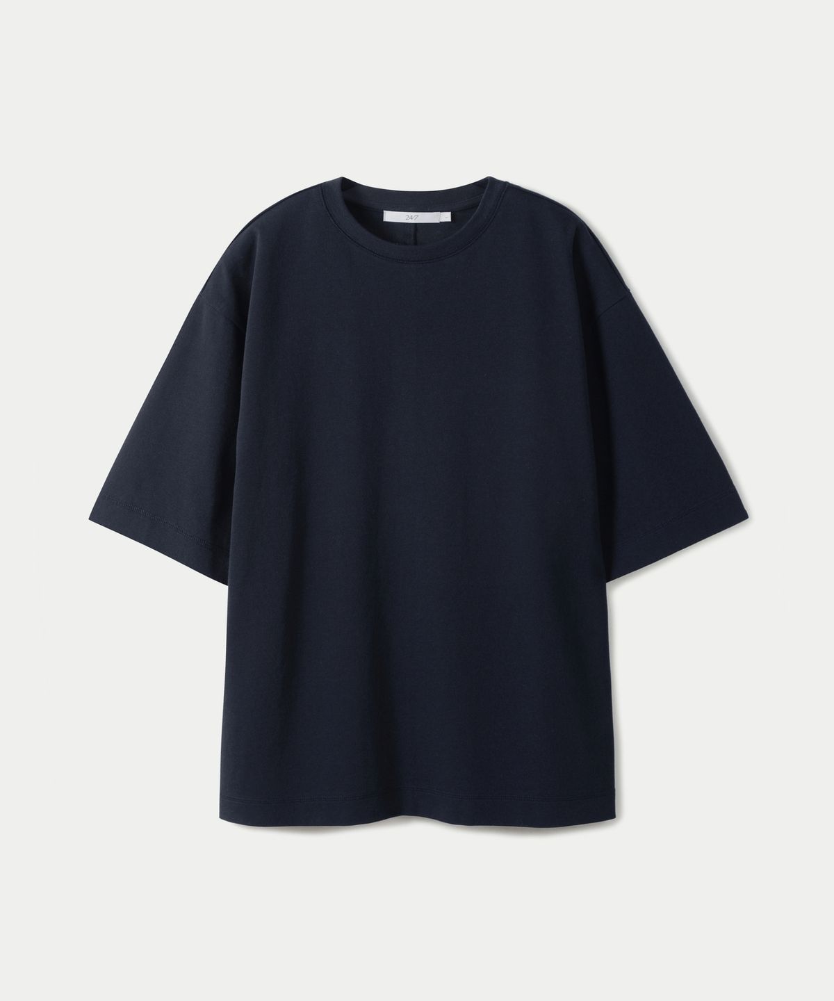 247시리즈(247SERIES) 모듈레이션 심 티셔츠 DARK NAVY