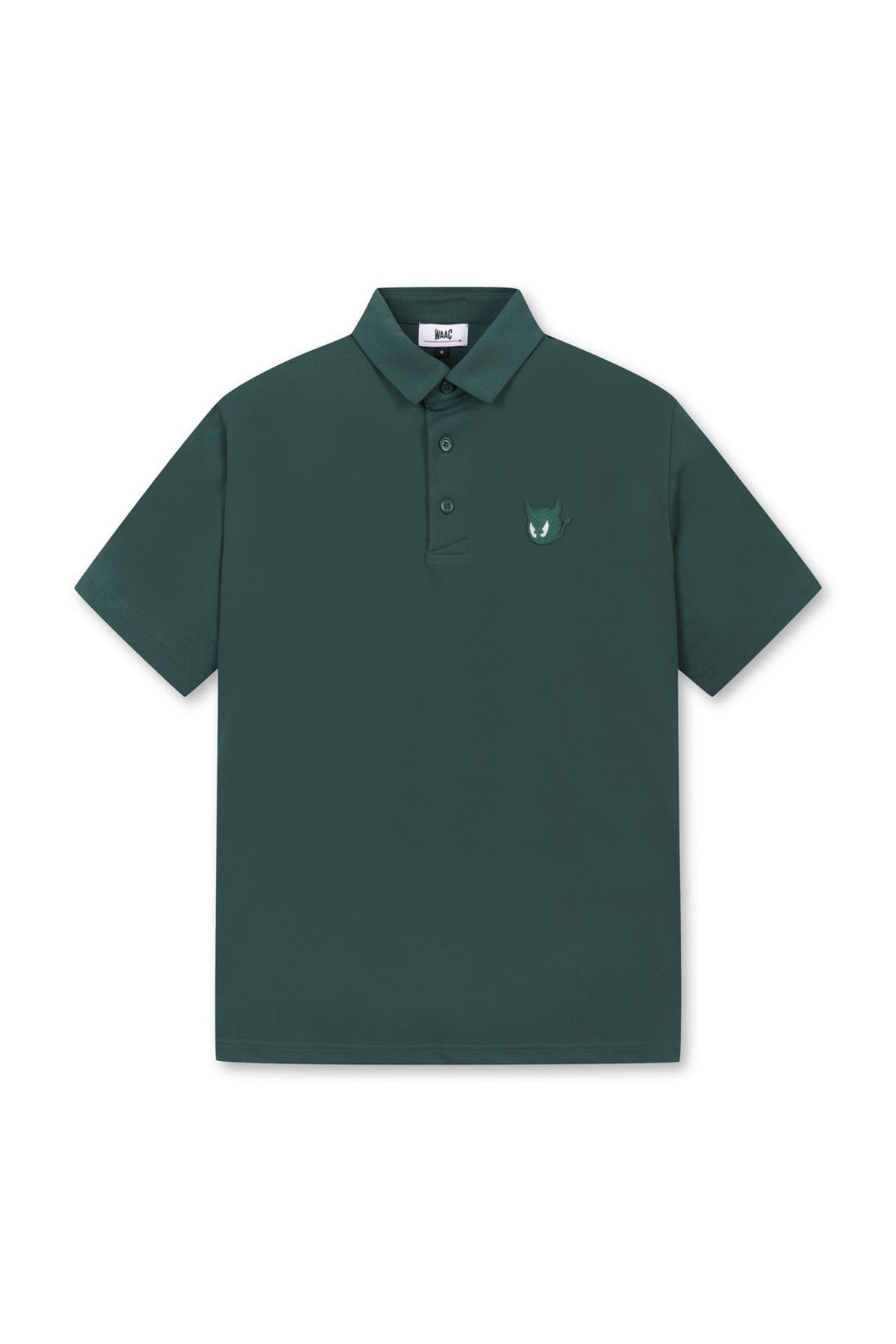 왁(WAAC) THE ORIGINAL Men Loose Fit SS Polo_WMTCM25230GRD