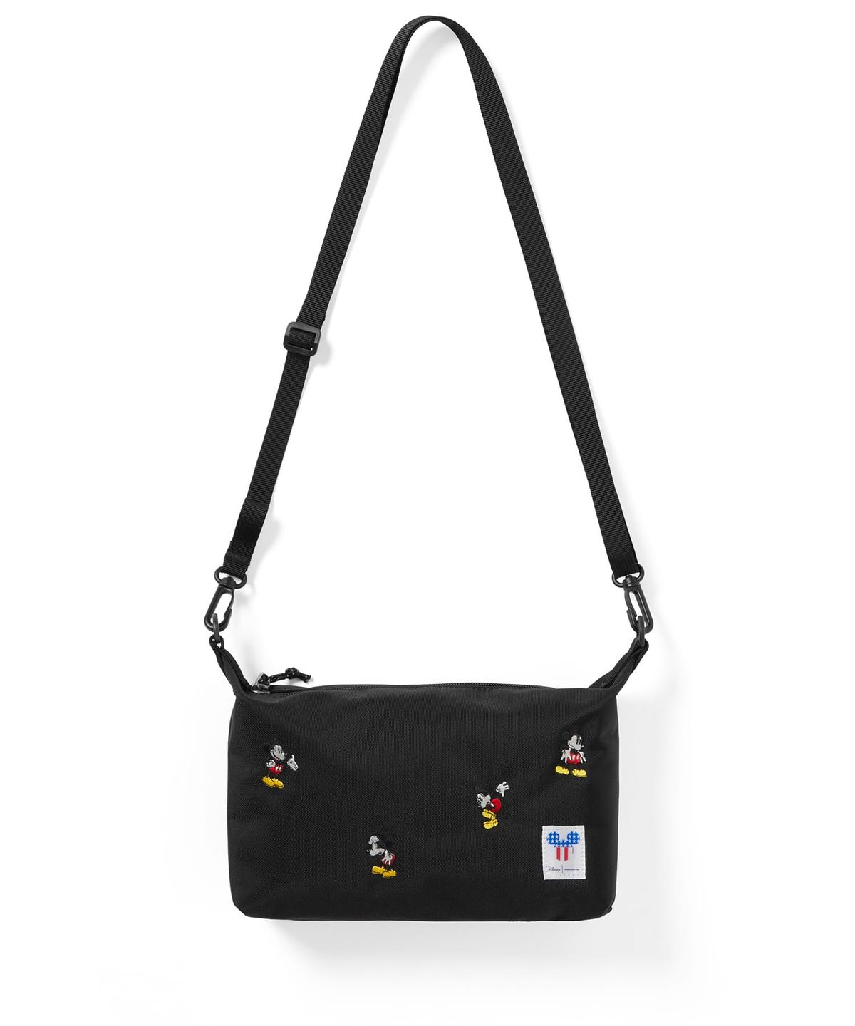 디스이즈네버댓(THISISNEVERTHAT) TNT_Multi Mickey_Pouch Bag Black