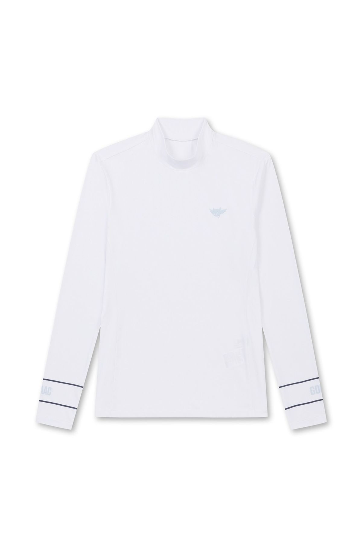 왁(WAAC) Athletic Women Jersey Long Sleeve Mock Top_WLTBM25402WHX