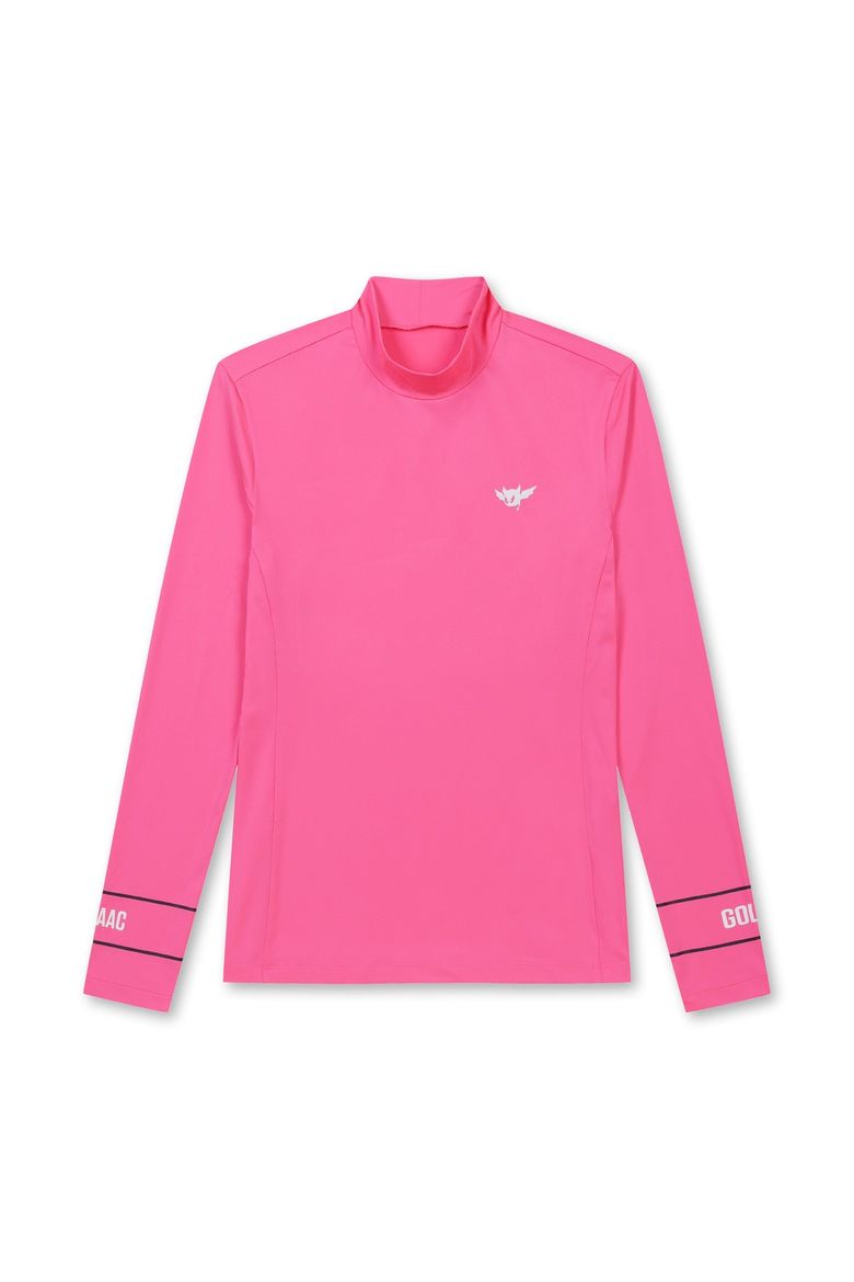 Athletic Women Jersey Long Sleeve Mock Top_WLTBM25402HPX