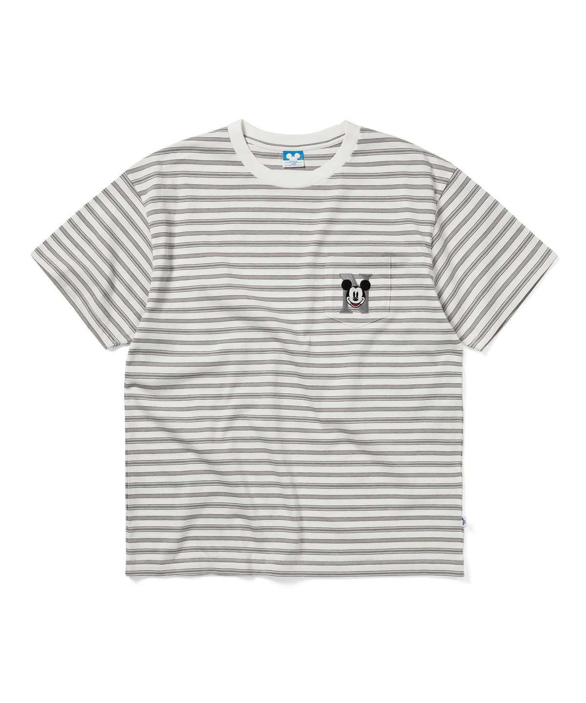 디스이즈네버댓(THISISNEVERTHAT) TNT_Mickey_Boarder Tee Grey