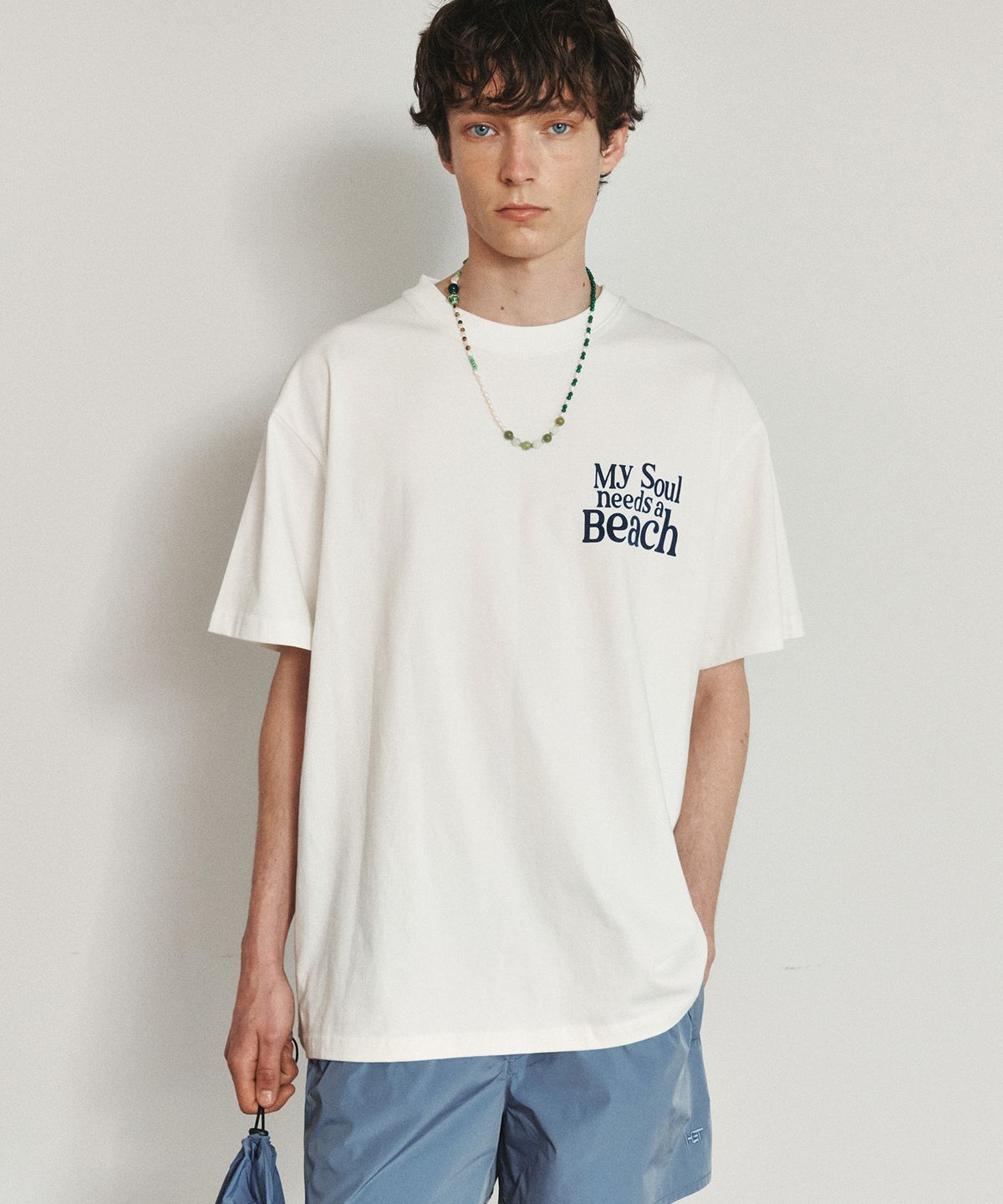 호이테(HEUTE) BEACH T-SHIRT (WHITE)