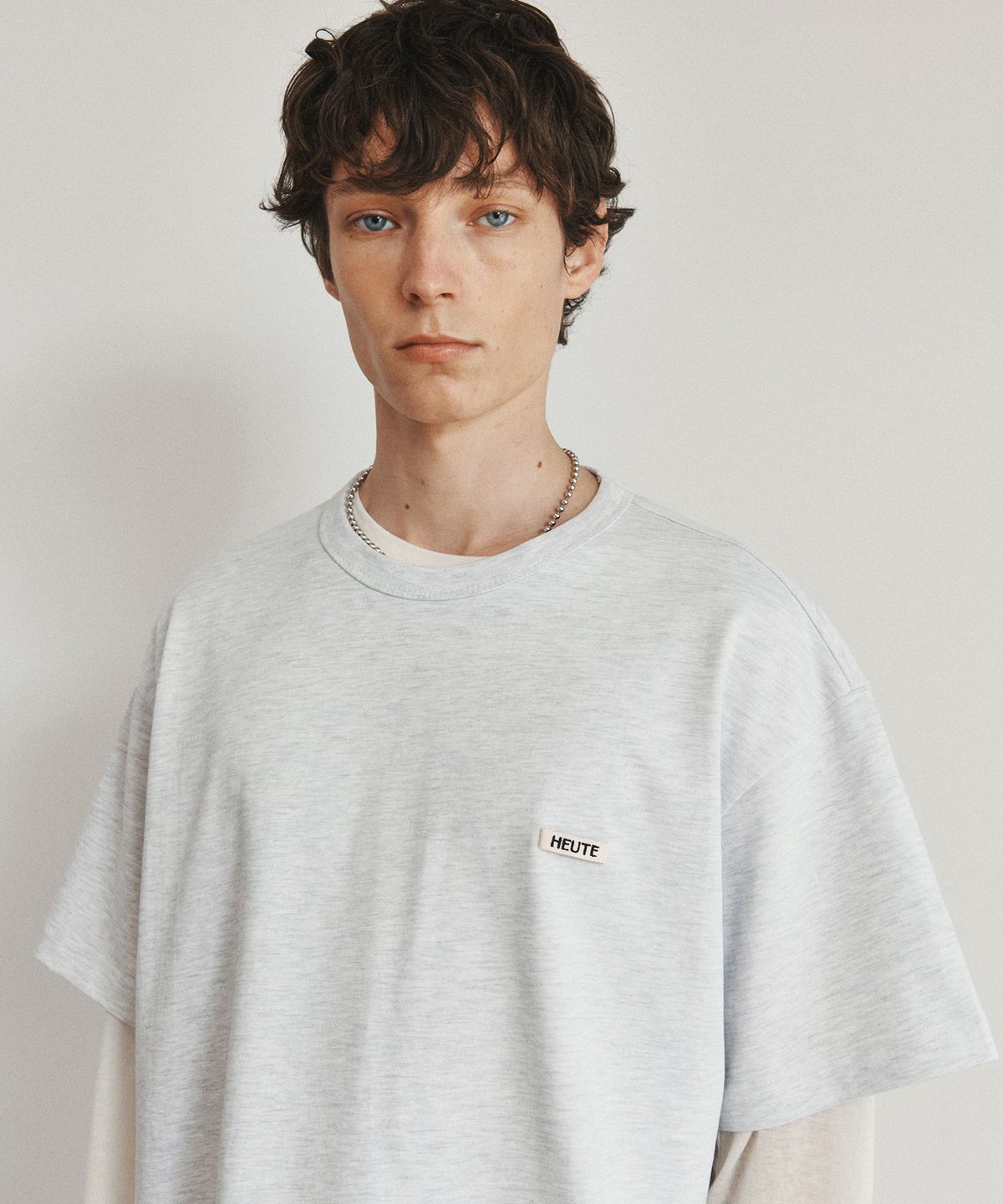 호이테(HEUTE) HEUTE T-SHIRT (M/GREY)