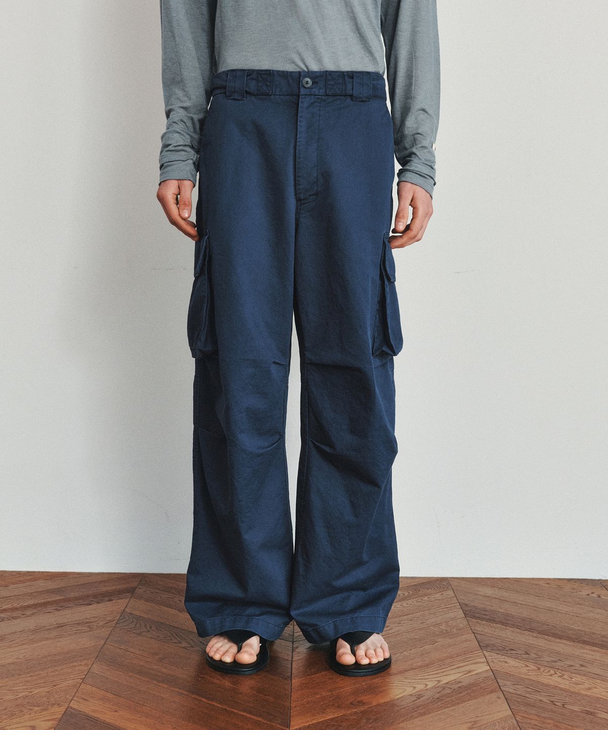 호이테(HEUTE) KAI CARGO PANTS (CLASSIC BLUE)