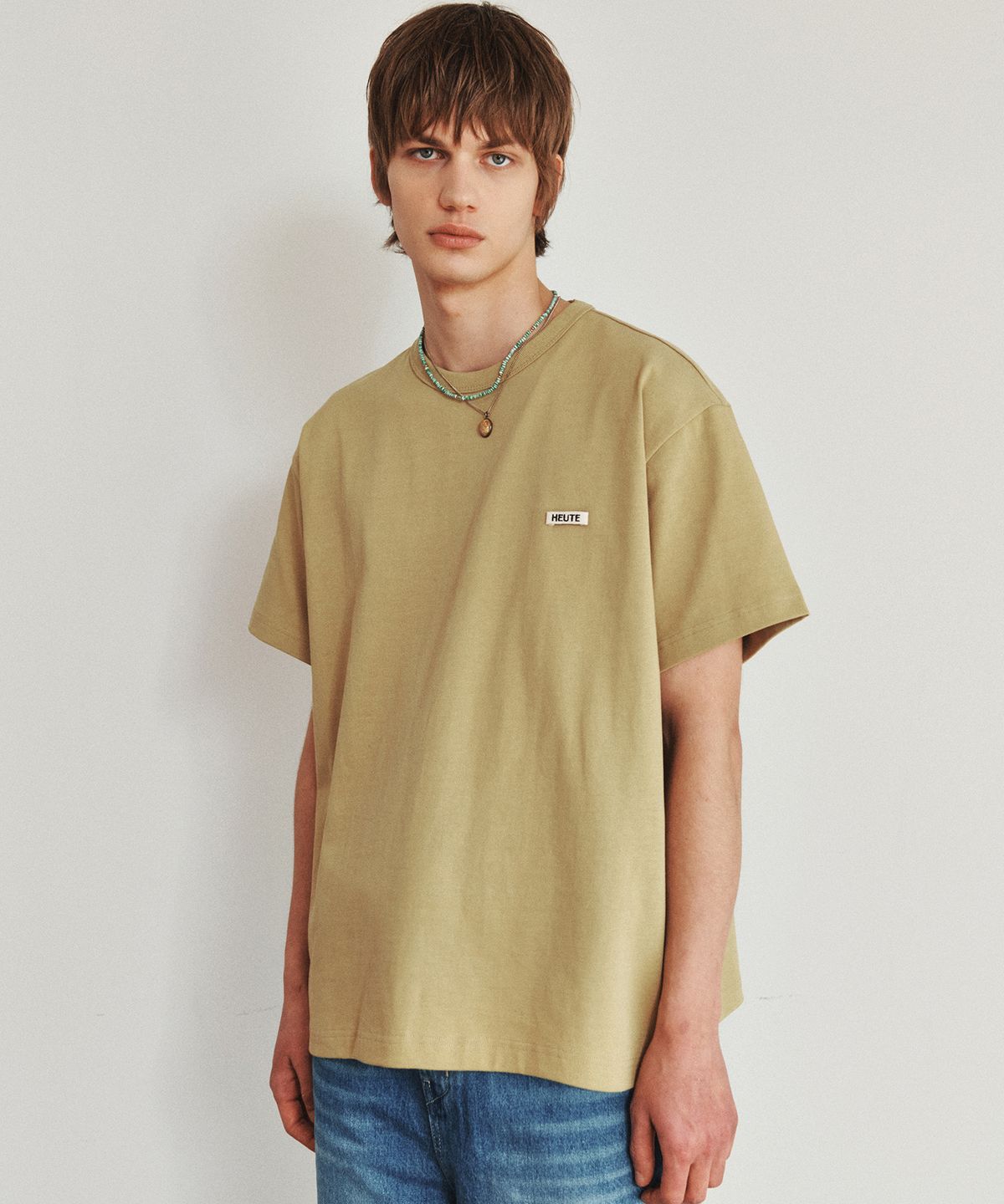 호이테(HEUTE) HEUTE T-SHIRT (TAOS TAUPE)