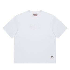 CLASSIC SILICON EMBO LOGO T-SHIRT (WHITE)