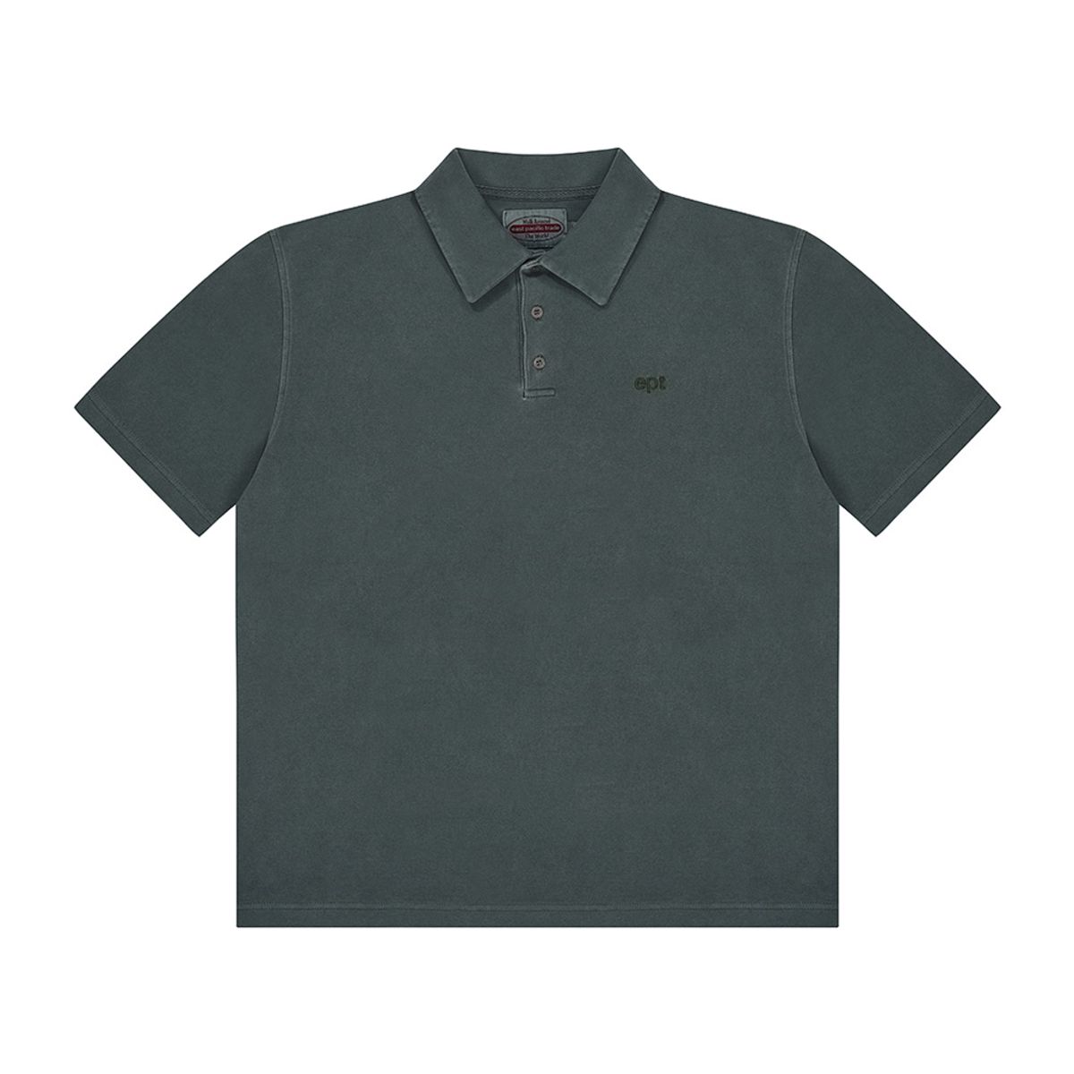 이피티(EPT) SEL PIGMENT POLO TEE (DEEP GREEN)
