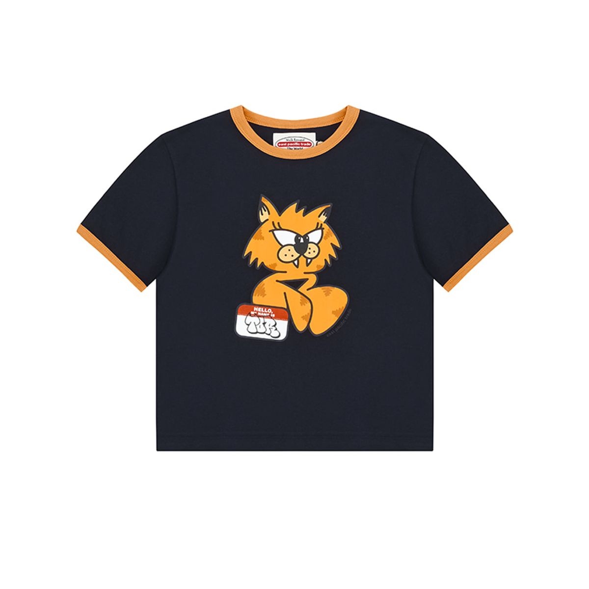 이피티(EPT) WM NIBBLE FRIENDS RINGER TEE (NAVY)