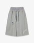 TRUNK LAYERED SWEATSHORTS [MELANGE GREY]