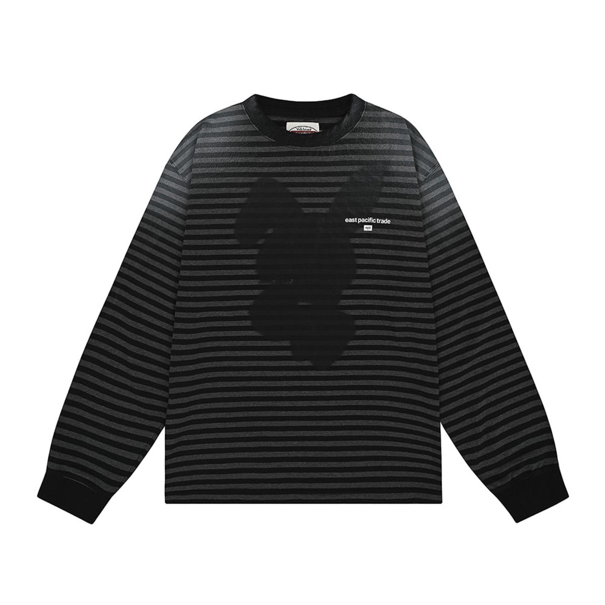 이피티(EPT) GHOST NIBBLE STRIPED L/S (BLACK)