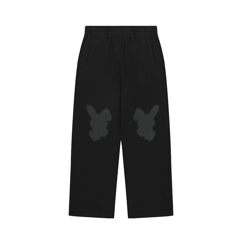 WM SEL GHOST NIBBLE SWEATPANTS (BLACK)