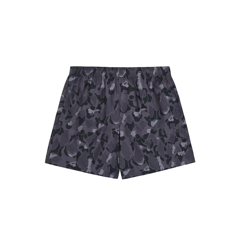 CAMO SUMMER SWIM SHORTS (CHARCOAL)